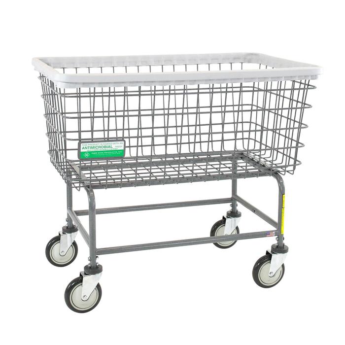 ANTI-MICROBIAL MEGA CAPACITY LAUNDRY BASKET CART - 201H-ANTI